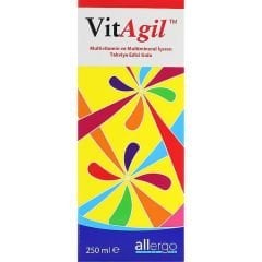 Allergo VitAgil Multivitamin-Mineral Şurup 250 ml