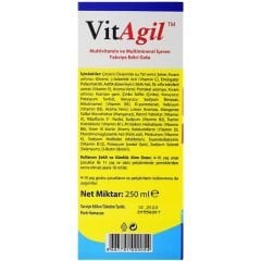Allergo VitAgil Multivitamin-Mineral Şurup 250 ml
