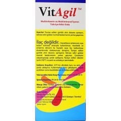 Allergo VitAgil Multivitamin-Mineral Şurup 250 ml