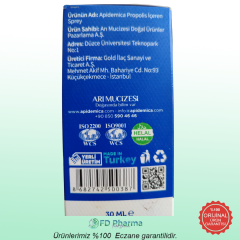 Apidemica Arı Mucizesi Propolis Sprey 30 ml