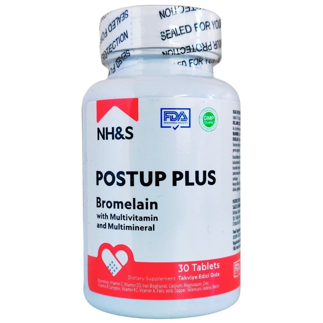 NH&S Postup Plus Bromelain 600 mg 30 Tablet