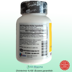 Suda Vitamin Vitamin D3 İçeren Takviye Edici Gıda 100 Tablet