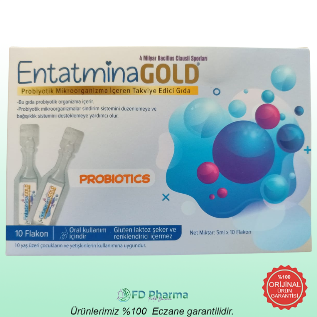 Entatmina Gold Probiotics 5 ml 10 Flakon