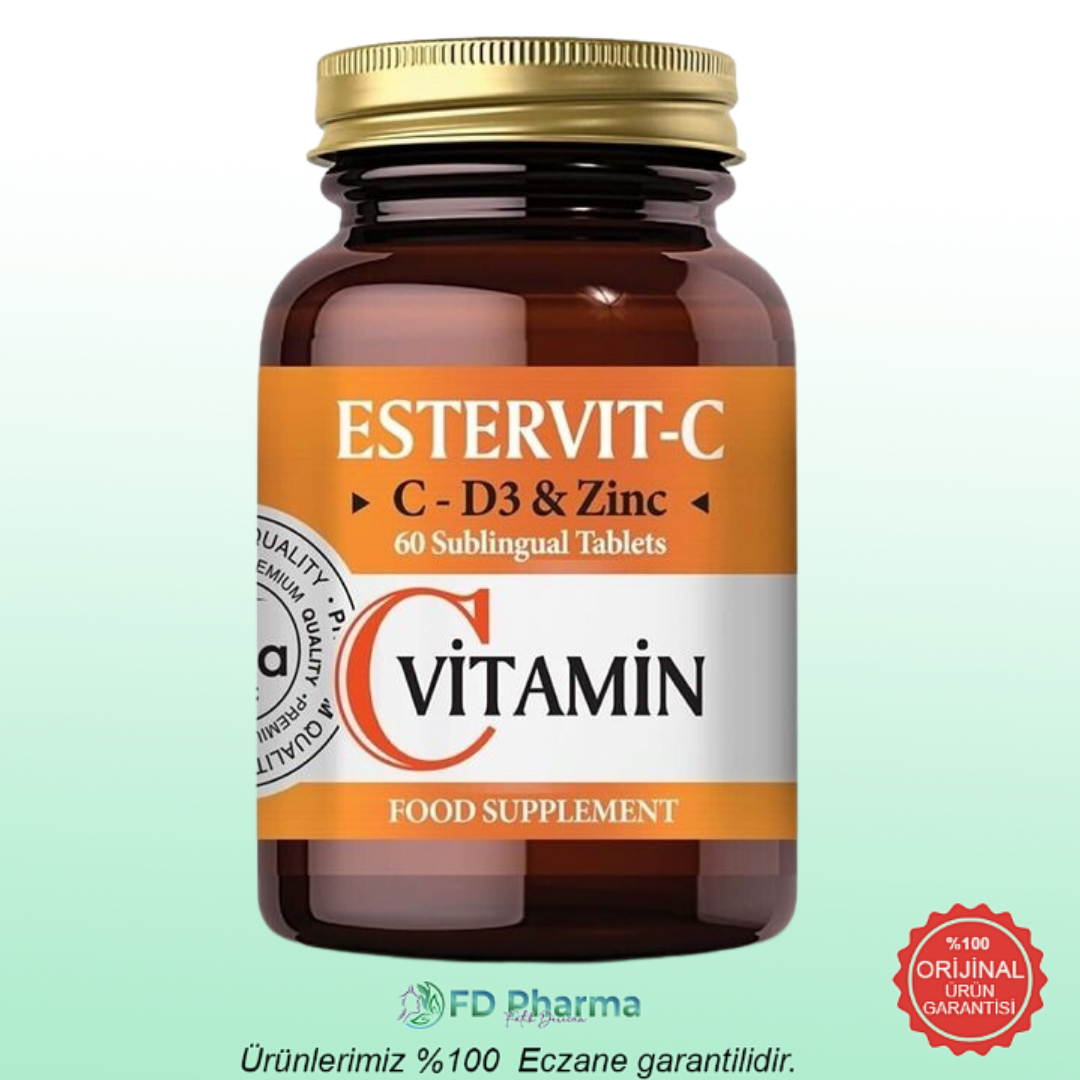 Estervit-C Vitamin 1000 mg 60 Tablet