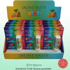 Jaune Vaste Lip Balm Kids Tropikal Meyveli Dudak Kremi