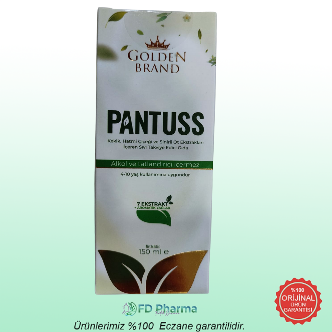 GOLDEN BRAND Pantuss Şurup 150 ml