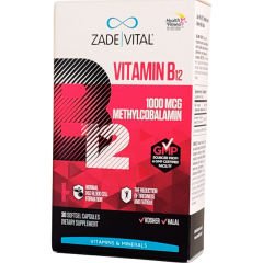 Zade Vital Vitamin B12 30 Yumuşak Kapsül