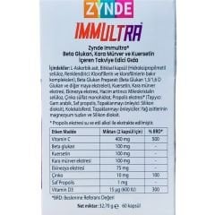 Zynde İmmultra 60 Kapsül
