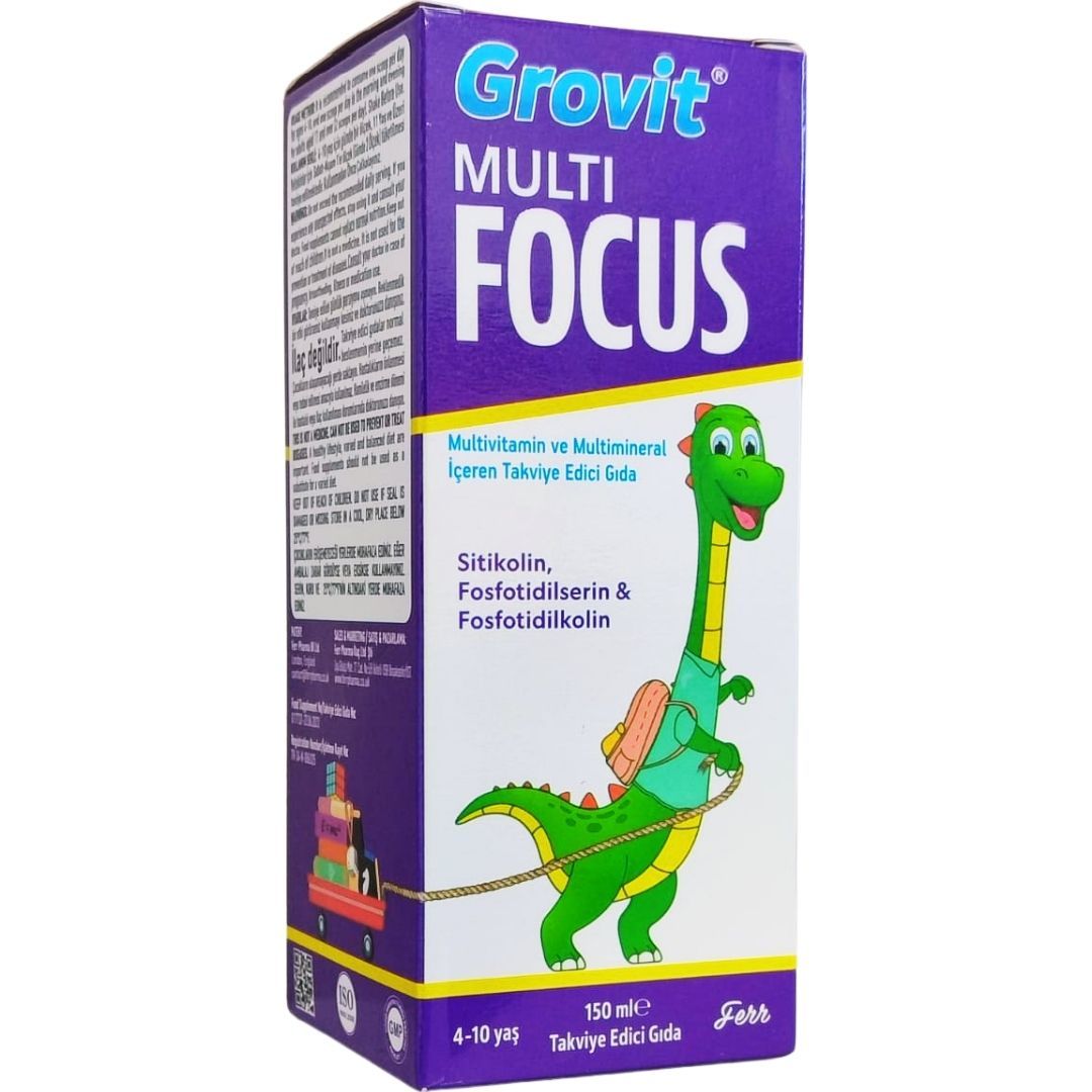 Grovit Multi Focus Şurup 150 ml
