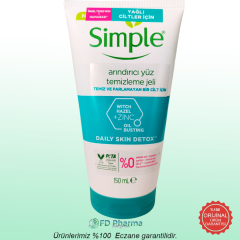 Simple Arındırıcı Yüz Temizleme Jeli 150 ml