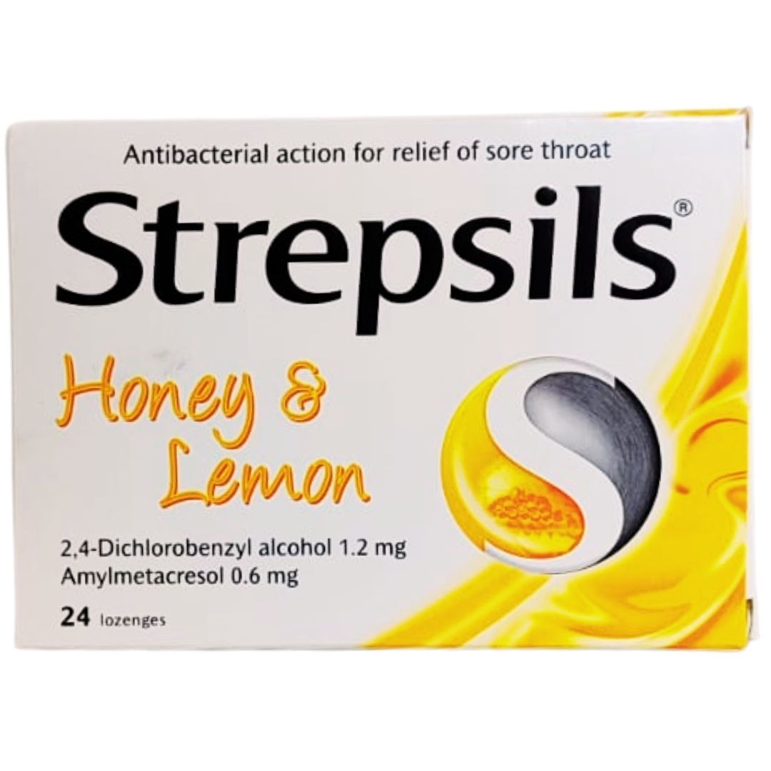 Strepsils Bal & Limon 24 Pastil