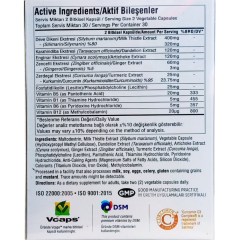 Suda Vitamin Milk Thistle Extract Livaxine 60 Kapsül
