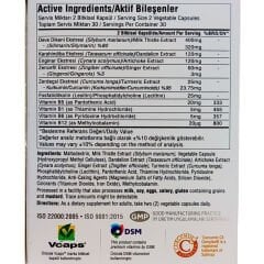 Suda Vitamin Livaxine 60 Kapsül
