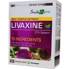 Suda Vitamin Livaxine 60 Kapsül
