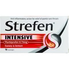 Strefen Intensive Limon ve Bal Aromalı Pastil 16 Adet