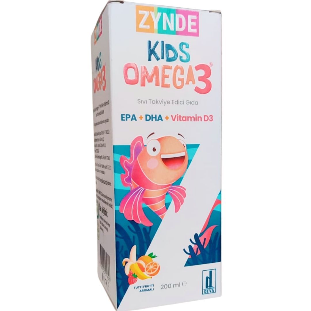Zynde Kids Omega3 + Vitamin D3 200 ml