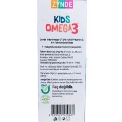 Zynde Kids Omega3 + Vitamin D3 200 ml