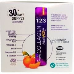 Suda Collagen Multiform Şeftali 30 Shot