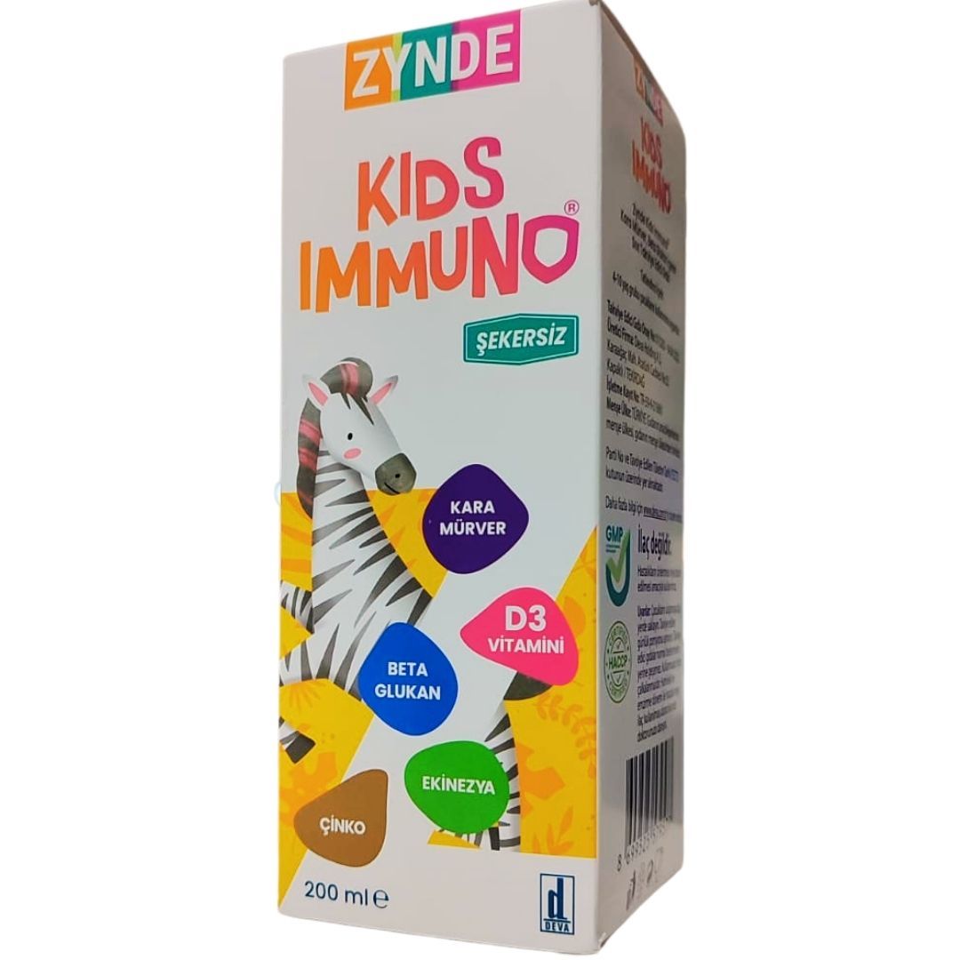 Zynde Kids Immuno Şurup 200 ml