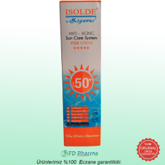 Zigavus Isolde Anti Aging Güneş Koruyucu Yüz Kremi SPF50 100 ml