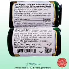 Natures Bounty Cla 1000 mg Takviye Edici Gıda 50 Jelatin Kapsül