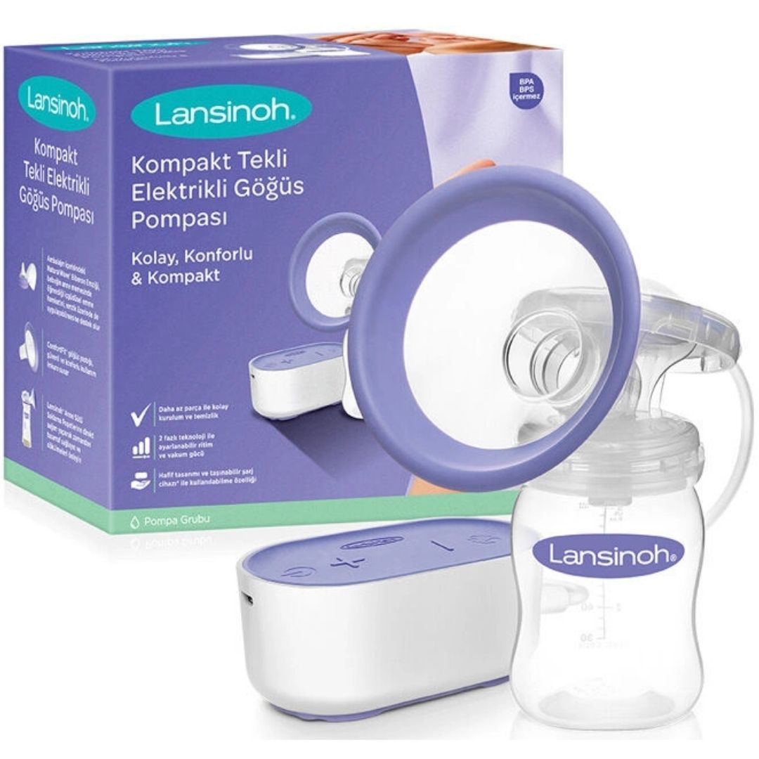 Lansinoh Tekli Elektrikli Göğüs Pompası