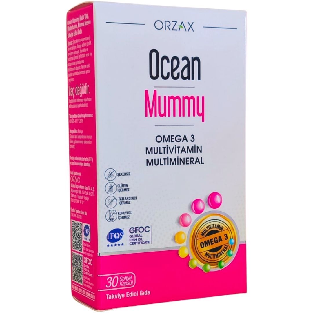 Orzax Ocean Mummy 30 Kapsül