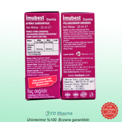 İmubest Pelargonium Sidoides - Afrika Sardunyası Eks Damla 20 ml