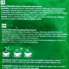 B ORGANİK Form Kahvesi - Garsinya Içerikli Bitkisel Karışım - 30×3gr