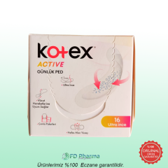 Kotex Active Günlük Ped 16'lı