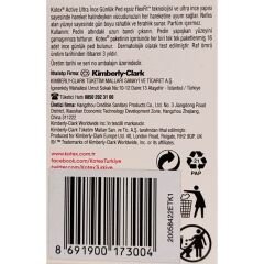 Kotex Active Günlük Ped 16'lı