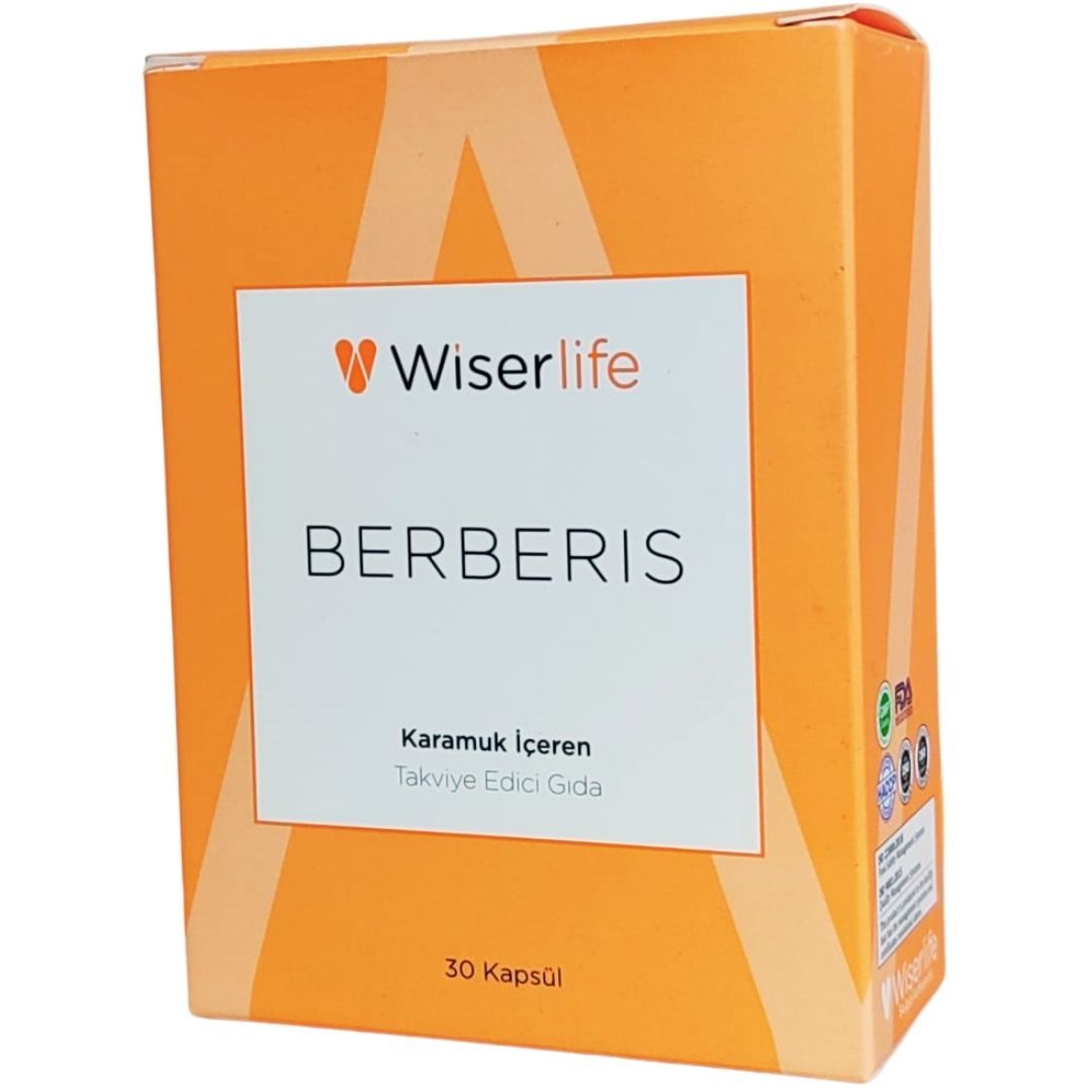 Wiserlife Berberis Karamuk İçeren Takviye Edici Gıda 30 Kapsül