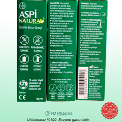 Aspinatura İzotonik Burun Spreyi 20 ml