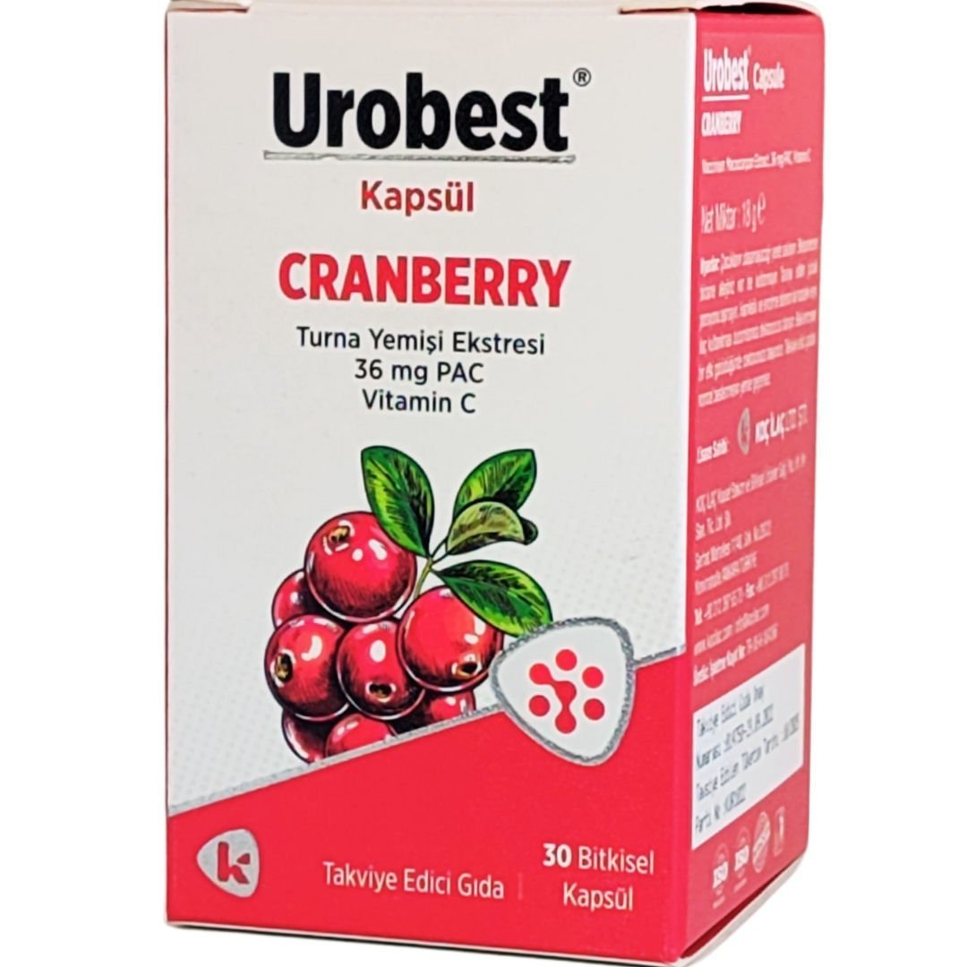Urobest Cranberry 30 Kapsül