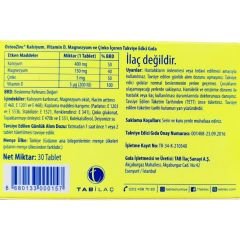 Osteozinc Takviye Edici Gıda 30 Tablet