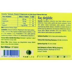Osteozinc Takviye Edici Gıda 30 Tablet