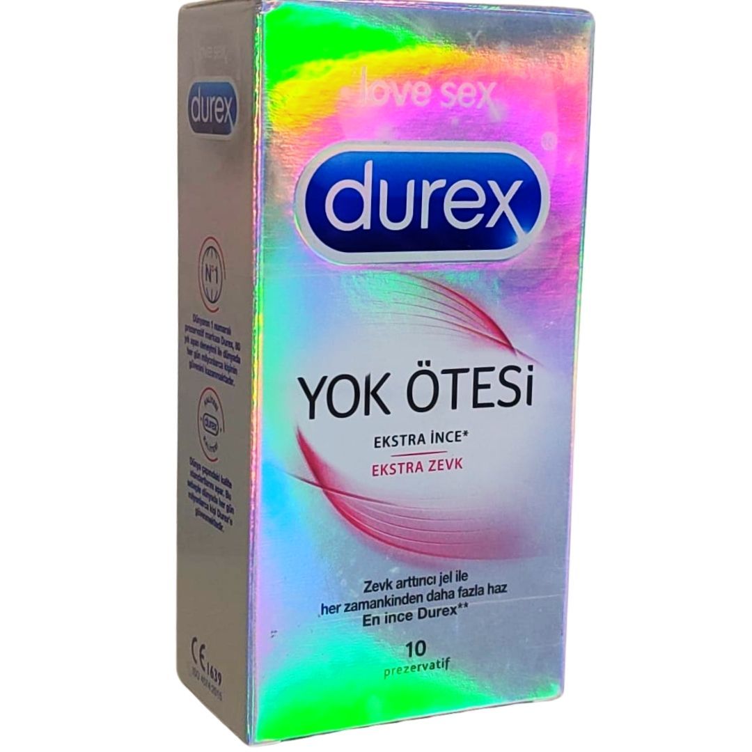 Durex Yok Ötesi Ekstra İnce Ekstra Zevk Prezervatif 10'lu