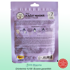 Bee Beauty Cilt Tonu Eşitleyici Kağıt Maske 7'li