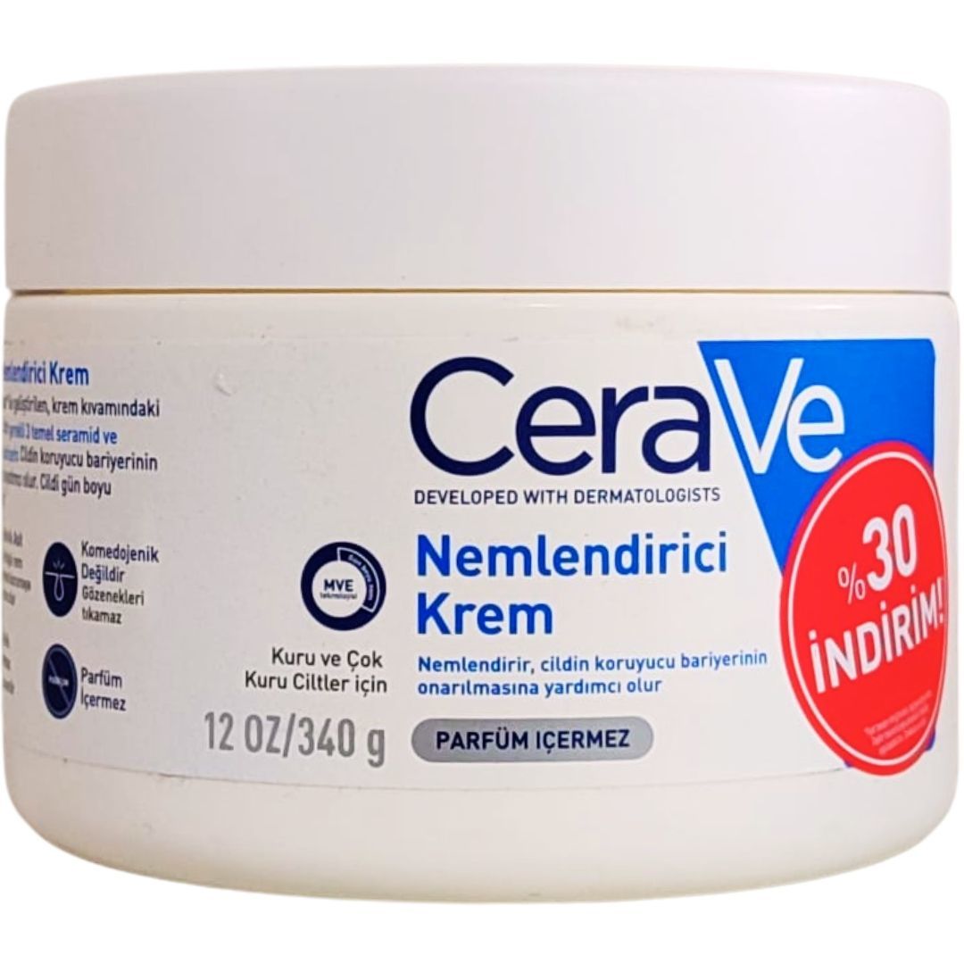 Cerave Nemlendirici Krem Kuru ve Çok Kuru Ciltler 340 ml