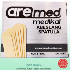 Aremed Spatula/Abeslang Tahta 100 Adet