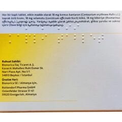 Bionorica Canephron 60 Kaplı Tablet