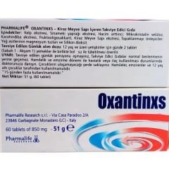 Oxantinxs 60 Bitkisel Tablet