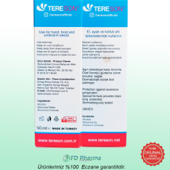 Tereson Antiperspirant Terleme Karşıtı Sprey 50 ml