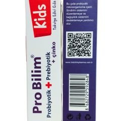 Probilim Kids Probiyotik, Prebiyotik, Çinko İçeren Takviye Edici 10 Saşe