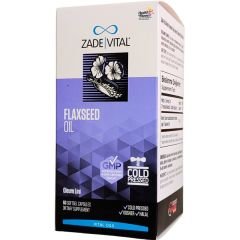 Zade Vital Keten Tohumu Yağı 60 Yumuşak Kapsül