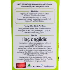 NBT Life Magnezyum Bisglisinat ve Sitrat 60 Kapsül