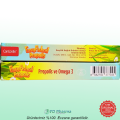 Easy Fish Oil Propolis 30 Çiğnenebilir Jel - Bal Aromalı
