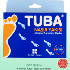 Tuba Nasır Yakısı 5 Küçük 2 Orta Boy Flaster