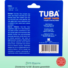 Tuba Nasır Yakısı 5 Küçük 2 Orta Boy Flaster