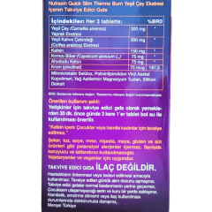 Nutraxin Quick-Slim Thermo Burn 60 Tablet
